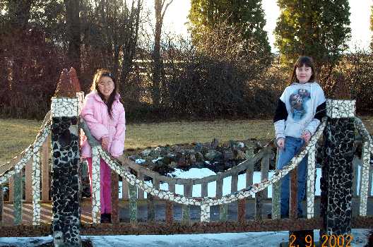 Holly and Jillian at Peterson's Rock Gardens